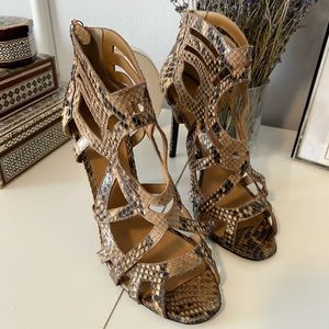 Nicholas Kirkwood Snake Gladiator Heels